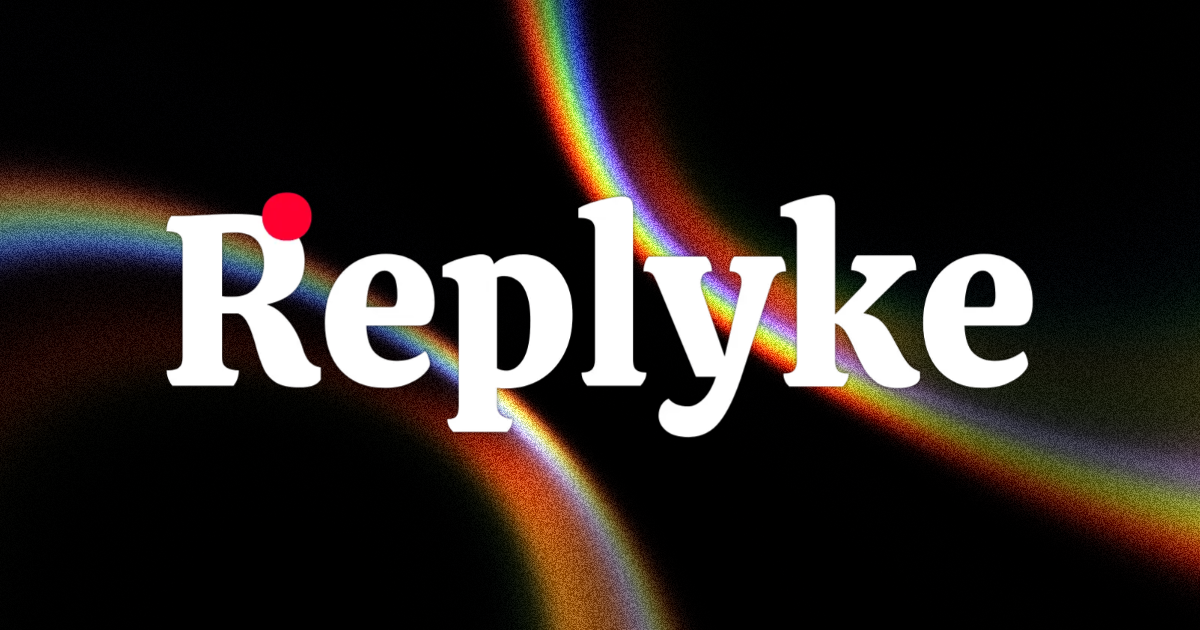 Screenshot of Replyke